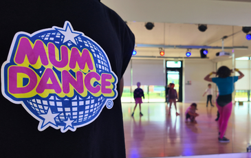 children dancing indoors